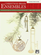 CHRISTMAS BRASS ENSEMBLES SCORE cover